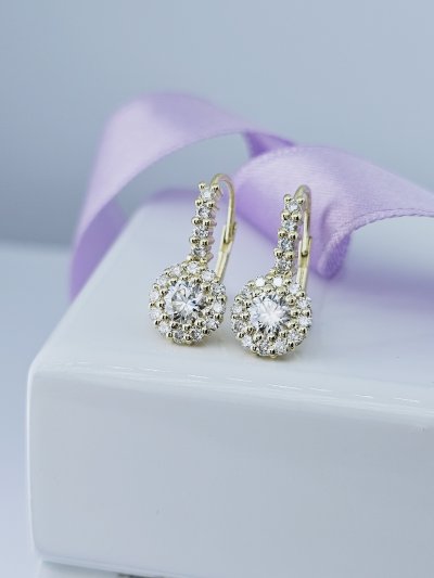 Náušnice s kameňmi