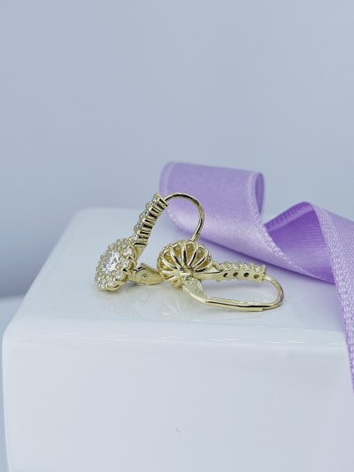 Náušnice s kameňmi