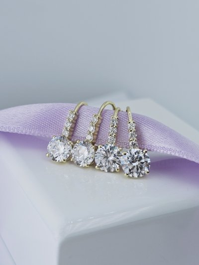 Náušnice s kameňmi