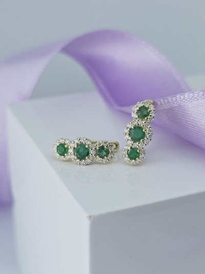 Náušnice s kameňmi