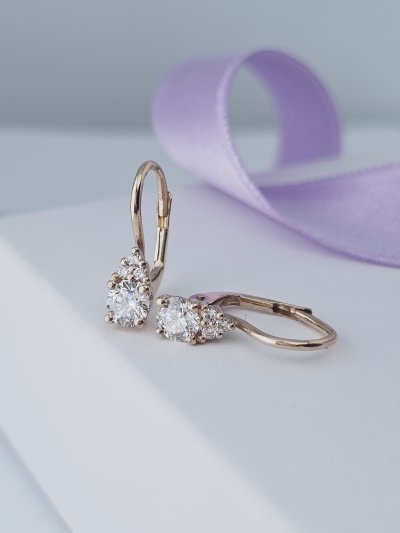 Náušnice s kameňmi