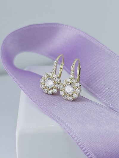 Náušnice s kameňmi